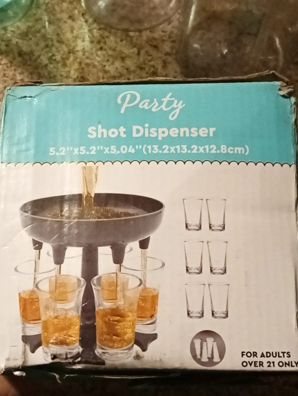 Party Shot Dispenser - Black